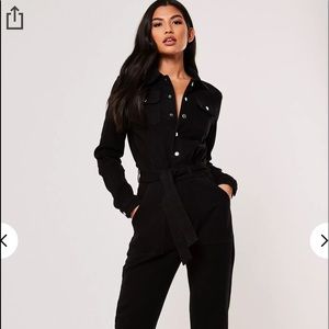 Missguided Black Jumpsuit Brand new No Tags.
